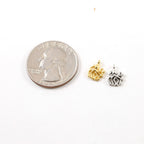 Sterling Silver or Vermeil Teeny Tiny Small Octopus Charm Ocean Summer