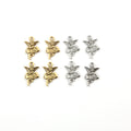 20mmx13mm Pewter Angel to One I Love Fairy Cherub Angelic Charm Mothers (4pc)