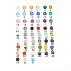 Size 20SS=4.6mm-4.8mm Swarovski Crystal Flat Back (144pc)