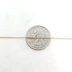 Gold Plated or Brass 3 Ft Tiny Delicate 1mm Shiny Gold – Sold by the Foot