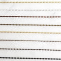 Gold Plated or Brass 3 Ft Tiny Delicate 1mm Shiny Gold – Sold by the Foot