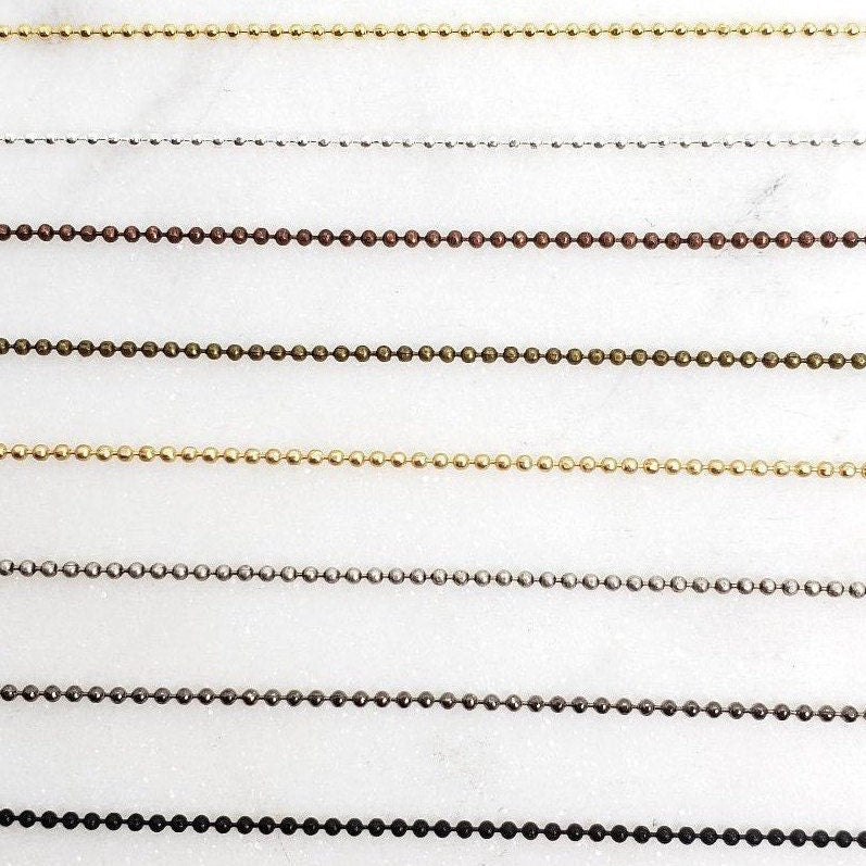Gold Plated or Brass 3 Ft Tiny Delicate 1mm Shiny Gold – Sold by the Foot