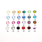 Size 30SS=6.32mm-6.5mm Swarovski Crystal Flat Back (144pc)