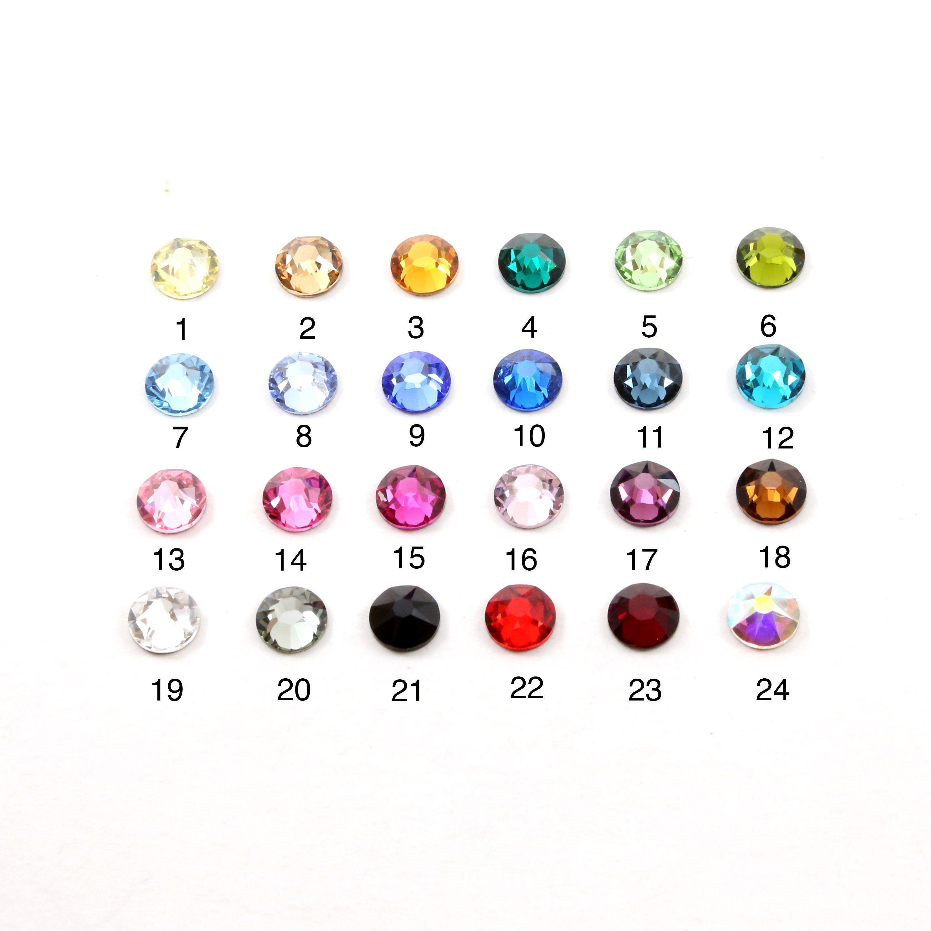 Size 30SS=6.32mm-6.5mm Swarovski Crystal Flat Back (144pc)