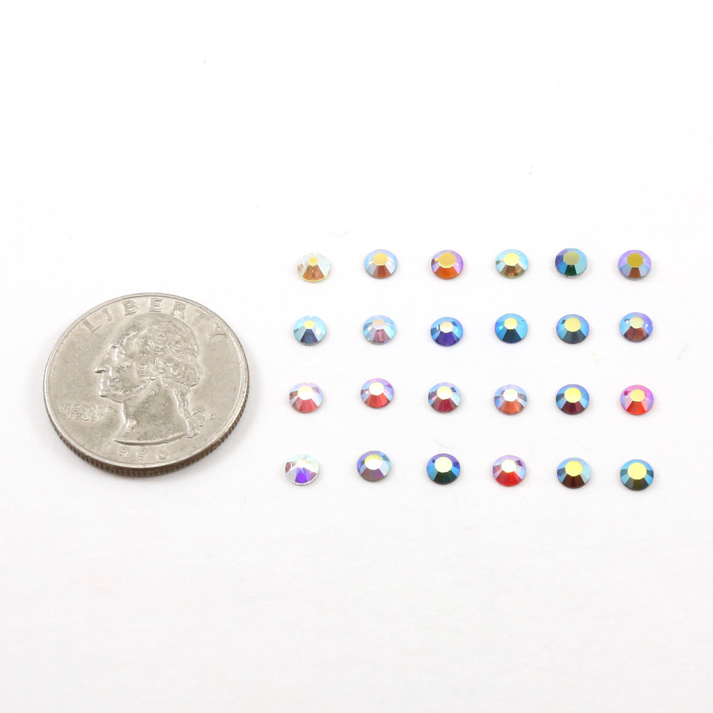 Size 16 SS=3.8mm-4mm Swarovski Crystal Aurora Borealis (144pc)