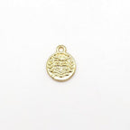 Vermeil Double Sided Liberty Coin with Detailed Shield Back