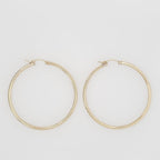 14K Gold Filled Large 50mm Thick Flex Tube Hoop Earrings 2 Inch Earring (2pc)