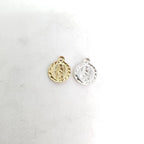 10mmx8mm Sterling Silver or 14K Gold Filled Mini Thin or Our Lady