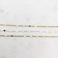 Gold Plated or Base Metal Tiny Delicate 1mm Chain Shiny – Sold by the Foot