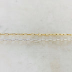 5.9mmx1.75mm Brass Gold or Silver Plated Delicate – Sold by the Foot