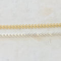 6.4mmx5mm Brass Gold or Silver Plated Butterfly Chevron – Sold by the Foot
