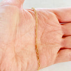 5.9mmx1.75mm Brass Gold or Silver Plated Delicate – Sold by the Foot