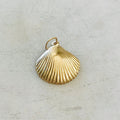 14K Gold Filled Lightweight SeaShell Ocean Nautical Charm Pendant