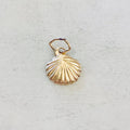 14K Gold Filled Dainty Lightweight SeaShell Ocean Nautical Charm Pendant