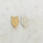 Sterling Silver or 14K Gold Filled or Virgin Mother Mary Rosary Connector