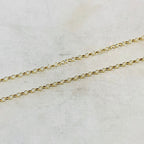 14K Gold Filled Belcher Rolo Sturdy Thick Chain 2.2mm – Sold by the Foot
