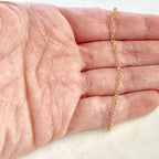 14K Gold Filled Belcher Rolo Sturdy Thick Chain 2.2mm – Sold by the Foot