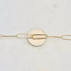 6mmx21mm Gold Plated or Base Metal Over Elongated Long – Sold by the Foot