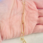 6mmx21mm Gold Plated or Base Metal Over Elongated Long – Sold by the Foot