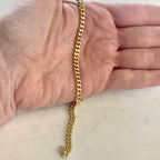 4mmx5mm Brass Gold or Silver Plated Chain Small Faceted – Sold by the Foot