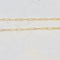 3mmx11mm Gold Plated or Base Metal Over Elongated – Sold by the Foot