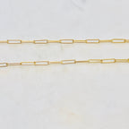 3mmx11mm Gold Plated or Base Metal Over Elongated – Sold by the Foot