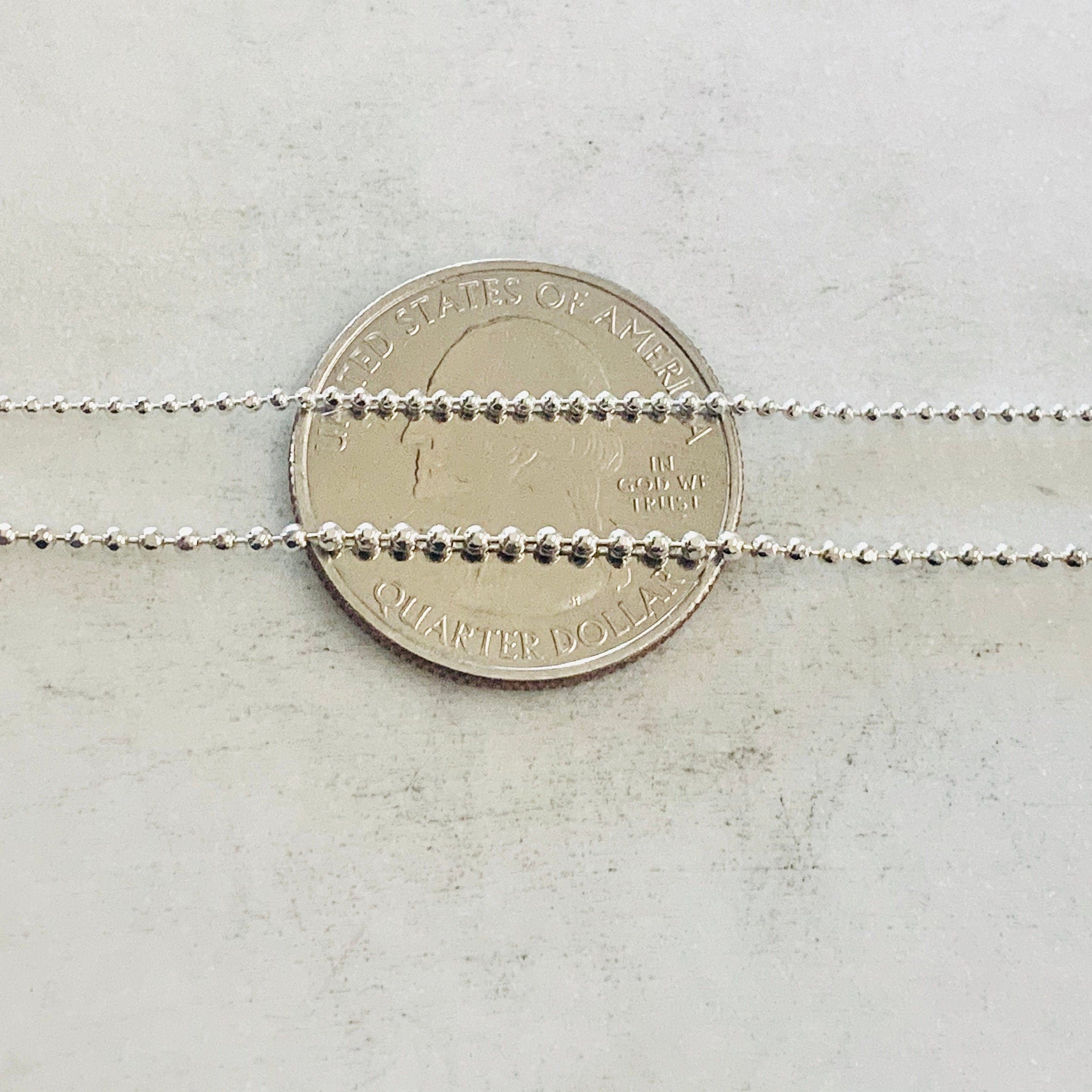 Sterling Silver or 14K Gold Filled Ready to Wear Finished Diamond Cut Faceted