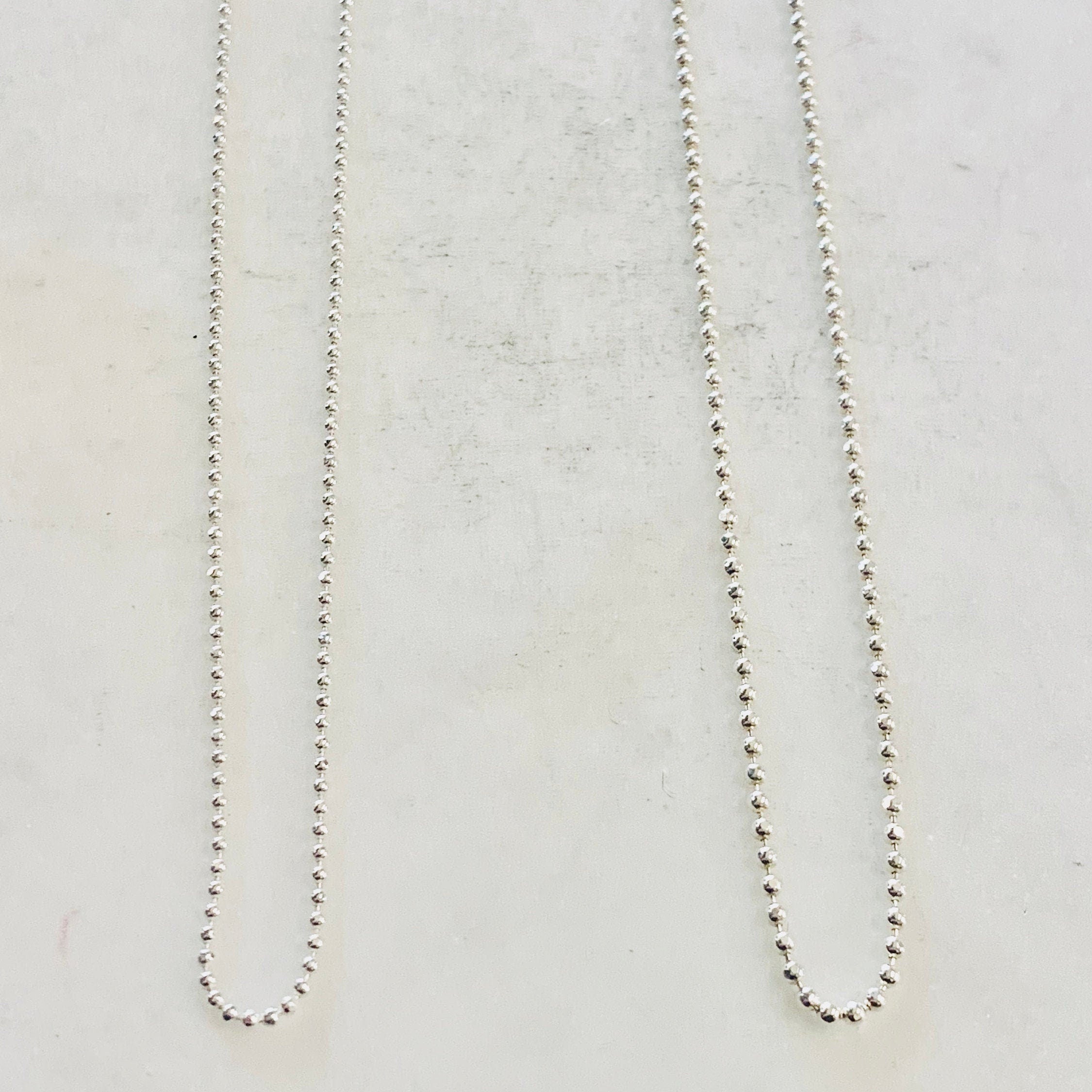 Sterling Silver or 14K Gold Filled Ready to Wear Finished Diamond Cut Faceted