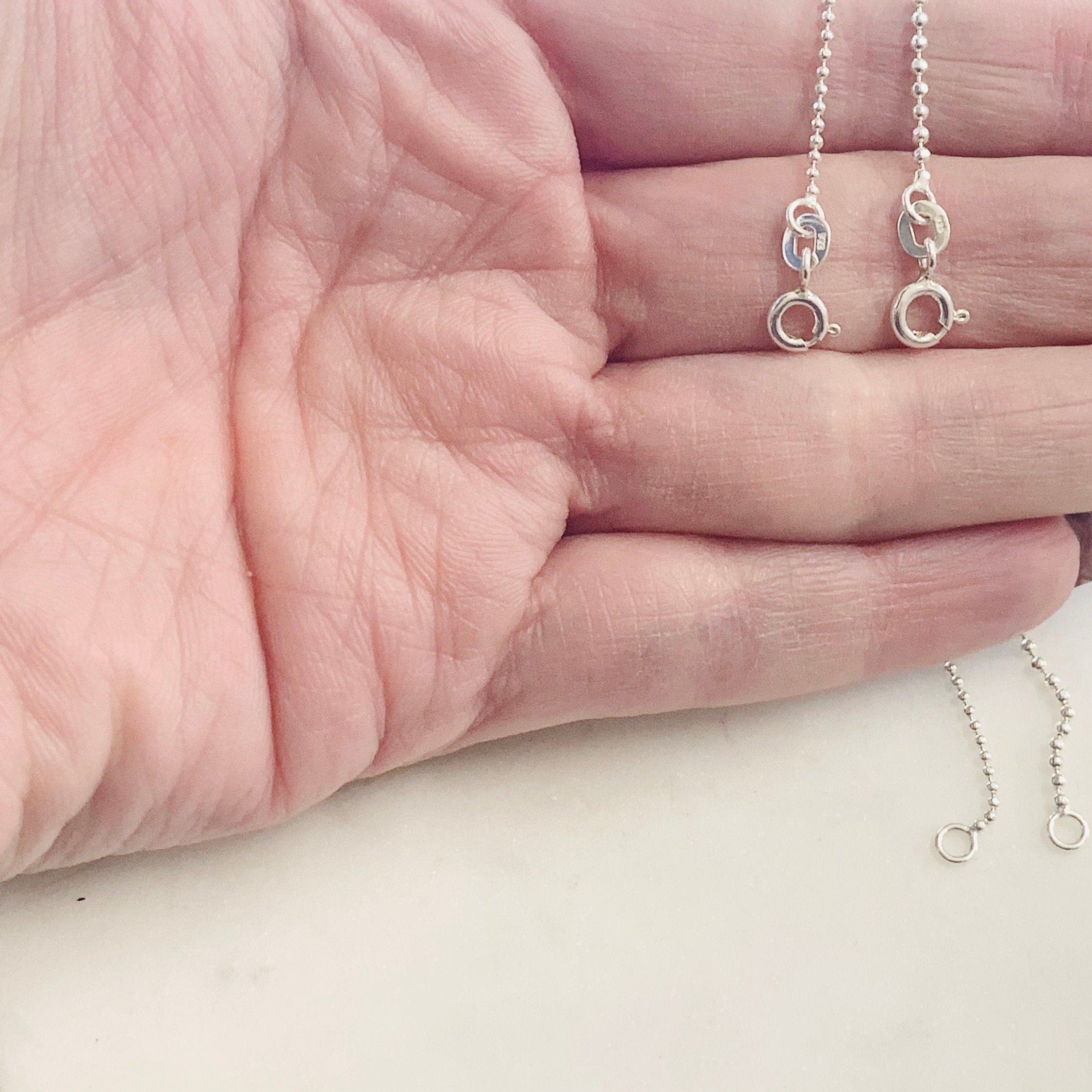 Sterling Silver or 14K Gold Filled Ready to Wear Finished Diamond Cut Faceted