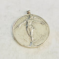 Sterling Silver Large Flying Fairy with Wings Pixie Charm Fantasy