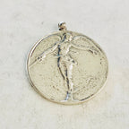 Sterling Silver Large Flying Fairy with Wings Pixie Charm Fantasy