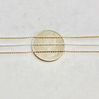 Sterling Silver or 14K Gold Filled Ready to Wear Finished Ball Chain 1mm