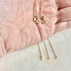 Sterling Silver or 14K Gold Filled Ready to Wear Finished Ball Chain 1mm