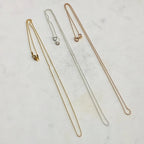 Sterling Silver or 14K Gold Filled Ready to Wear Finished Ball Chain 1mm