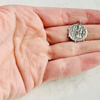 Sterling Silver or Vermeil Saint Francis of Assisi Medallion Coin with Ball