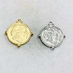 Pewter Large Ancient Greek Alexander the Great Coin Double
