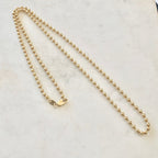 Sterling Silver or 18K Gold Filled Ready to Wear Finished Ball Chain 3mm