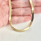 Sterling Silver or 18K Gold Filled Ready to Wear Finished Herringbone Chain