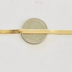 Sterling Silver or 18K Gold Filled Ready to Wear Finished Herringbone Chain