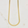 Sterling Silver or 18K Gold Filled Ready to Wear Finished Herringbone Chain