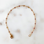 14K Gold Filled Capri Mini Bracelet Dainty Simple Bracelet