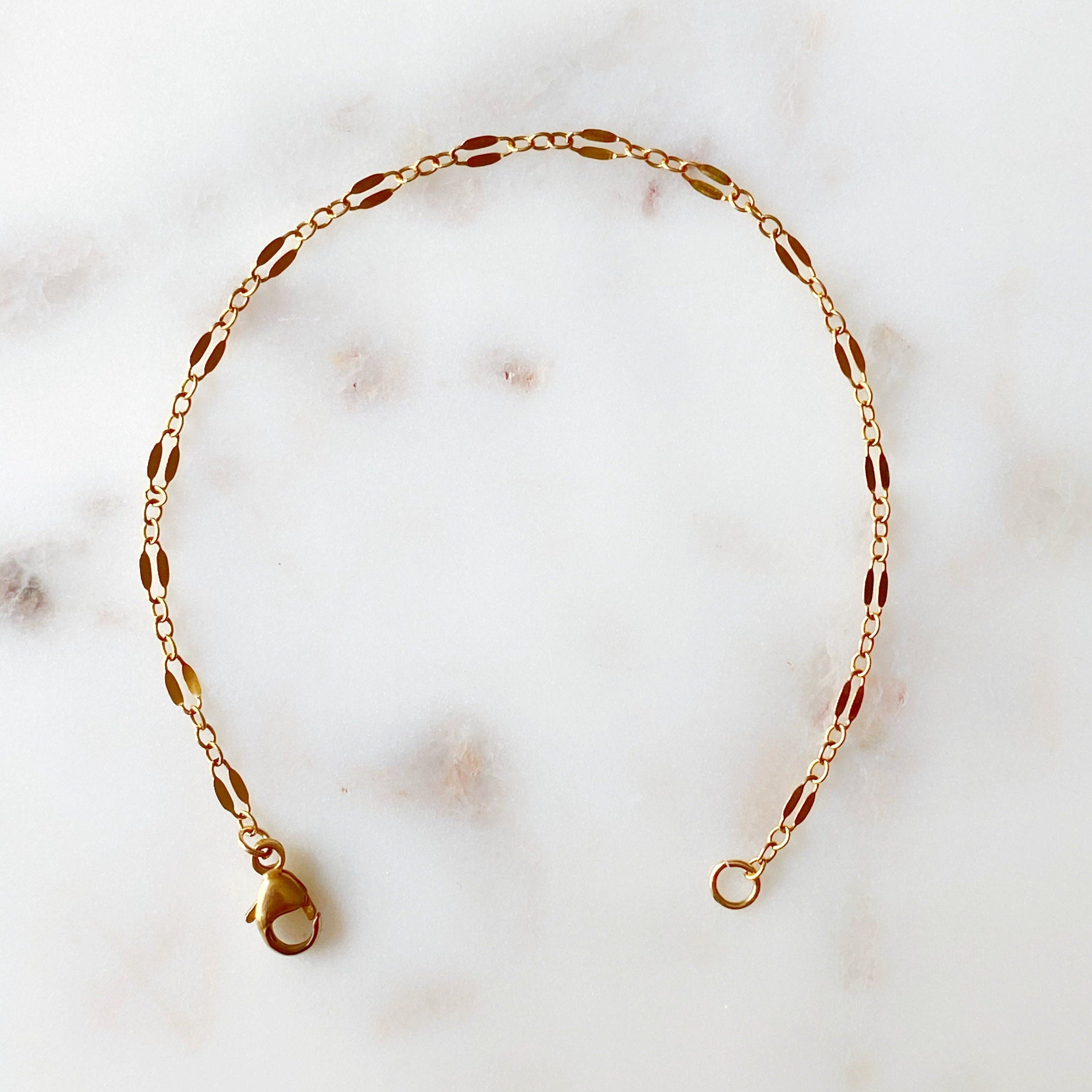 14K Gold Filled Capri Mini Bracelet Dainty Simple Bracelet