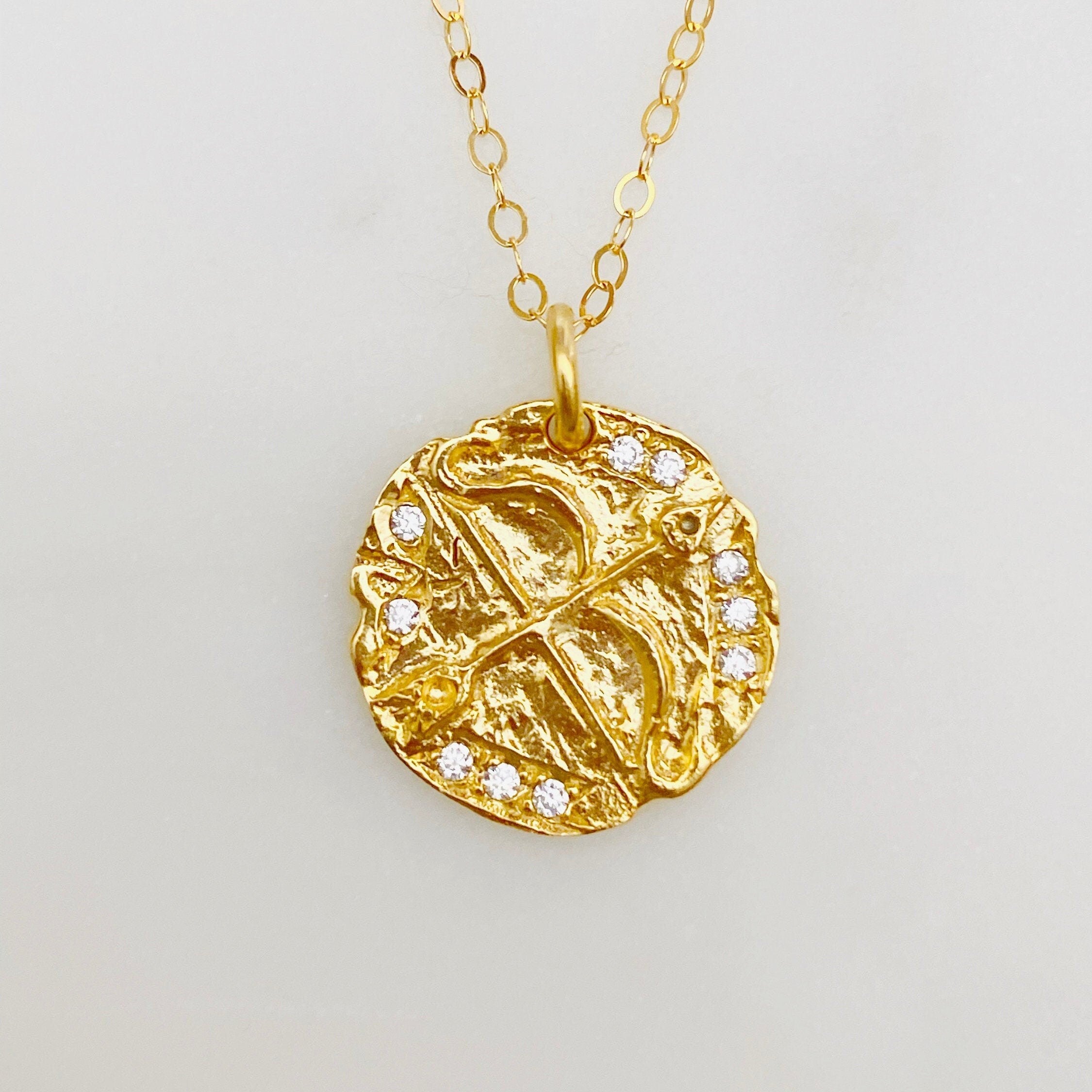 Gold Plated Ari Arrow Necklace