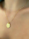 Gold Plated Ari Arrow Necklace