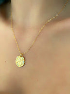Gold Plated Ari Arrow Necklace