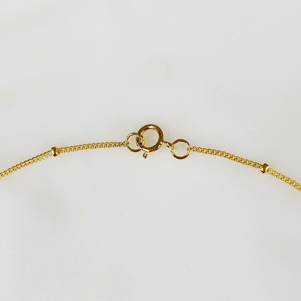 14K Gold Filled Ready to Wear Satellite Chain Necklace Thin Dainty