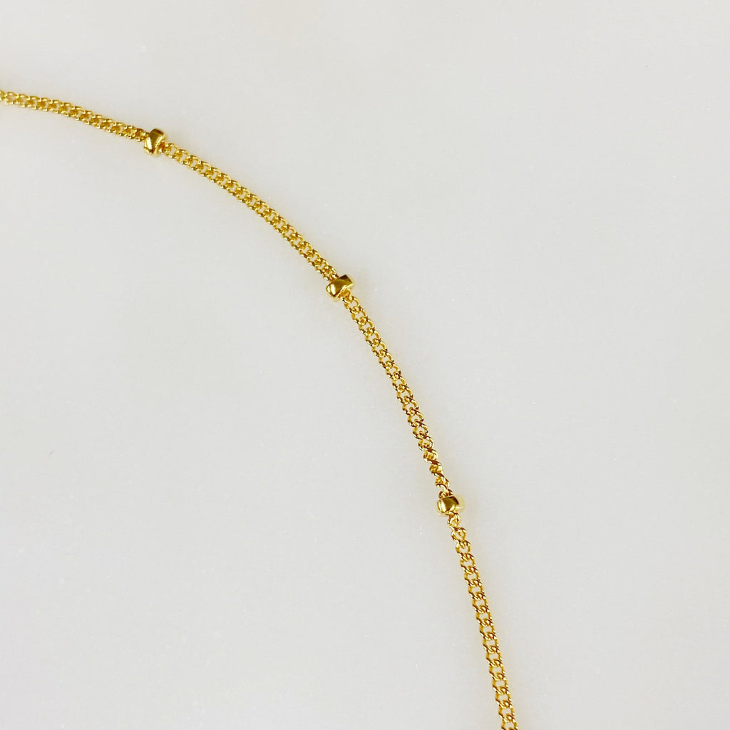 14K Gold Filled Ready to Wear Satellite Chain Necklace Thin Dainty