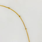 14K Gold Filled Ready to Wear Satellite Chain Necklace Thin Dainty