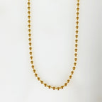 14K Gold Filled Ready to Wear 14K Filled Ball Chain Necklace 2mm Thick