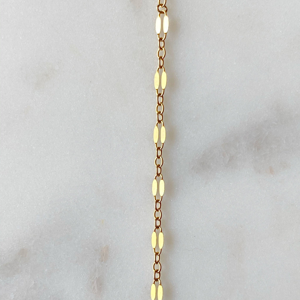 14K Gold Filled Capri Mini Bracelet Dainty Simple Bracelet